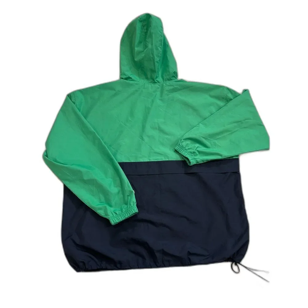 Columbia Men's Blue Teal Pullover Quarter Zip Front Pocket Size XL